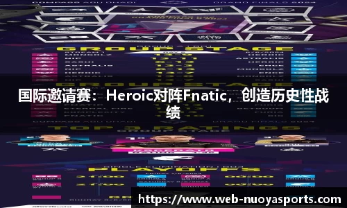 国际邀请赛：Heroic对阵Fnatic，创造历史性战绩