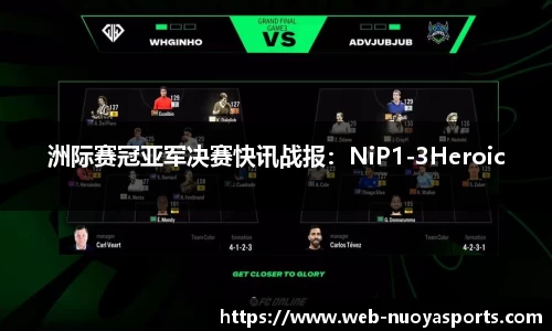 洲际赛冠亚军决赛快讯战报：NiP1-3Heroic